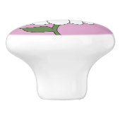 Daisy Keramik Knob Keramikknauf (Seitenansicht)