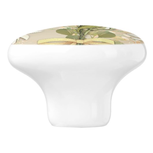 Daisy Keramikknauf (Seitenansicht)