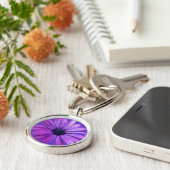 Daisy Key Chains Beautiful Blue Blume Daisy Gesche Schlüsselanhänger (Seite)