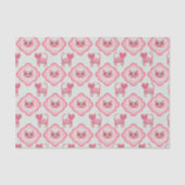 Daisy Kitty Face Purr-Fect Design Seidenpapier (Vorderseite)