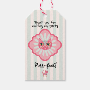Daisy Kitty Face Purr-fect Geburtstag Geschenkanhänger