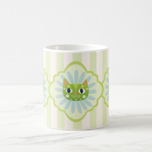 Daisy Kitty Face Purr-fect Kaffeetasse (Mittel)