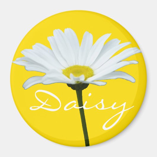 Daisy Kühlschrankmagnet Fröhliche Blume Daisy Gesc (Vorne)