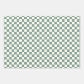 Daisy Ladybug und Checkerboard Geschenkpapier Set (Vorderseite 3)