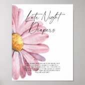 Daisy Late night diaper game Poster (Vorne)