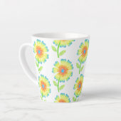 Daisy Latte Tasse (Linke Ecke)
