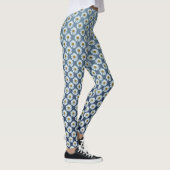Daisy Leggings White Daisy Wildblume Leggings (Rechts)