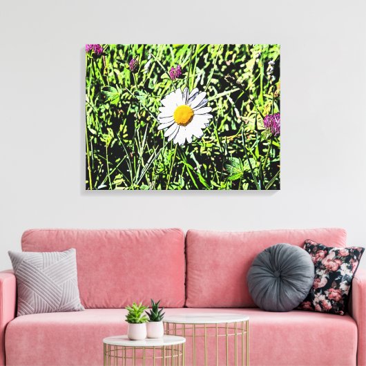 Daisy Leinwanddruck (Insitu (Wohnzimmer))