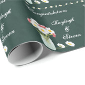 Daisy Liebe Geschenkpapier (Rolleneckpunkt)