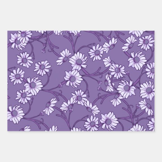 Daisy Liebe Geschenkpapier Set (Vorderseite 2)