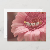 Daisy Liebe Postkarte (Vorne/Hinten)