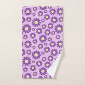 Daisy Lila Lilac Badhandtuch Set (Handtuch)