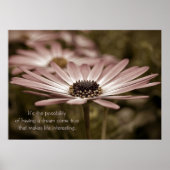 Daisy Macro Poster (Vorne)