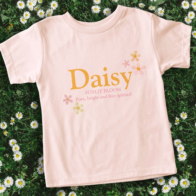 Daisy Mädchenname bedeutet Wasserfarben Blumen (Von Creator hochgeladen)