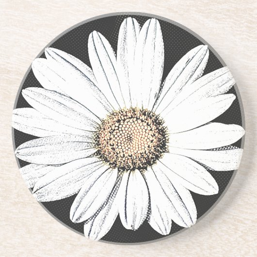 Daisy Mae Sandstone Untersetzer (Vorne)