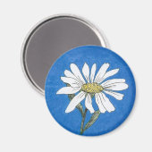 Daisy Magnet (Vorderseite/Rückseite)