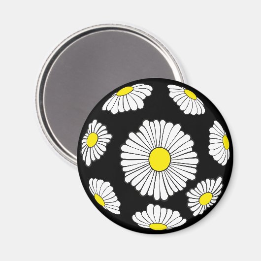 Daisy Magnet (Vorderseite/Rückseite)