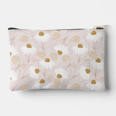 Daisy Makeup Bag Floral Cosmetic Bag Zubehörtasche (Rückseite)