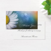 Daisy Makro Danke Karte (Schreibtisch)