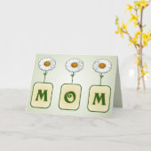 Daisy Mama Card Karte (Gelbe Blume)