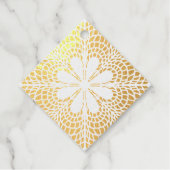 Daisy Mandala Geschenkanhänger (Vorderseite)