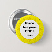 Daisy Mandala Template 02 Button (Vorne & Hinten)