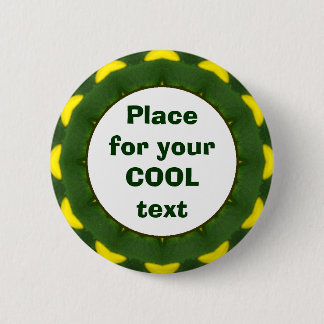 Daisy Mandala Template 04 Button