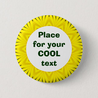 Daisy Mandala Template 10 Button