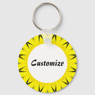 Daisy Mandala Template 11 Schlüsselanhänger
