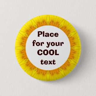 Daisy Mandala Template 17 Button