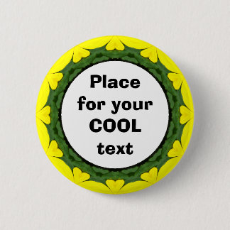 Daisy Mandala Template 22 Button