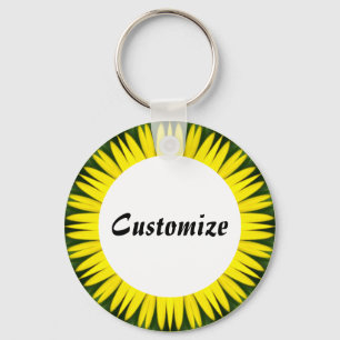 Daisy Mandala Template 25 Schlüsselanhänger