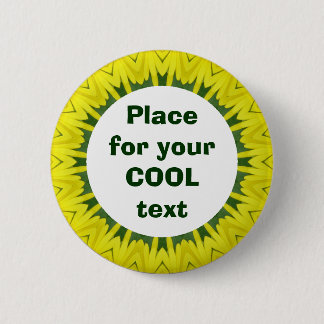 Daisy Mandala Template 34 Button
