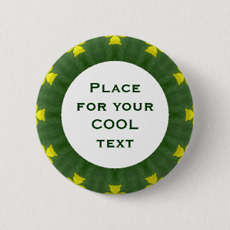Daisy Mandala Template 41 Button