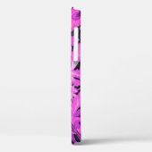 DAISY, MARGUERITE, MARGHERITA MONOGRAM Lila Blume Case-Mate iPhone Hülle (Rückseite / Links)