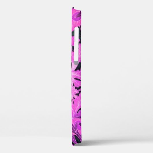 DAISY, MARGUERITE, MARGHERITA MONOGRAM Lila Blume Case-Mate iPhone Hülle (Rückseite / Links)