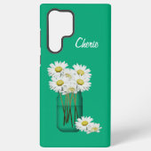Daisy Mason Jar Samsung Galaxy Hülle (Rückseite)