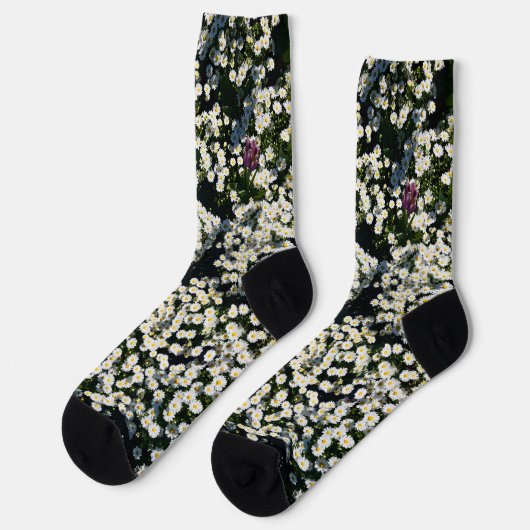 Daisy Meadow Crew Socken (Linkes Detail)