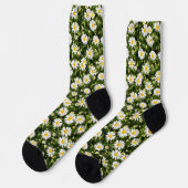 Daisy Meadow Crew Socken (Linkes Detail)