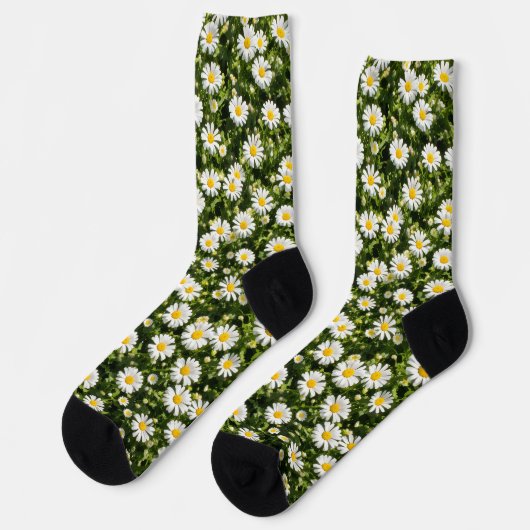 Daisy Meadow Crew Socken (Linkes Detail)
