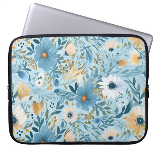 Daisy Meadow Design Laptopschutzhülle (Vorderseite)