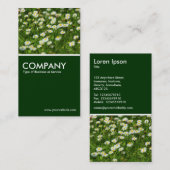 Daisy Meadow - Dunkelgrün Visitenkarte (Vorne/Hinten)