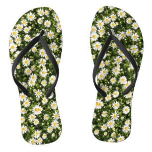 Daisy Meadow Flip Flops Paar Badesandalen