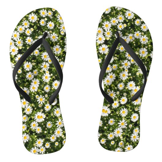 Daisy Meadow Flip Flops Paar Badesandalen (Fußbett)