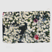 Daisy Meadow Golf Towel Golfhandtuch (Horizontal)