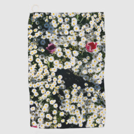 Daisy Meadow Golf Towel Golfhandtuch