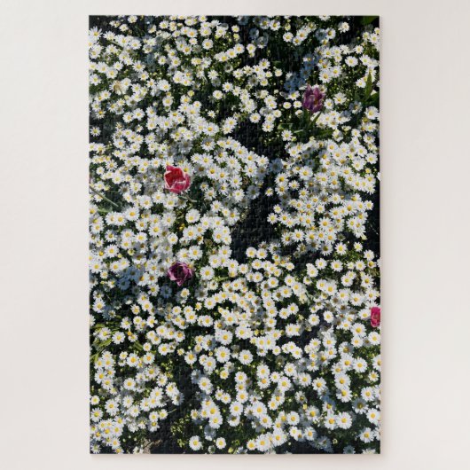 Daisy Meadow Jigsaw Puzzle (Vertikal)