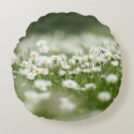 Daisy Meadow Rundes Kissen