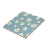 Daisy Meadows Aquamarin Fliese (Seite)