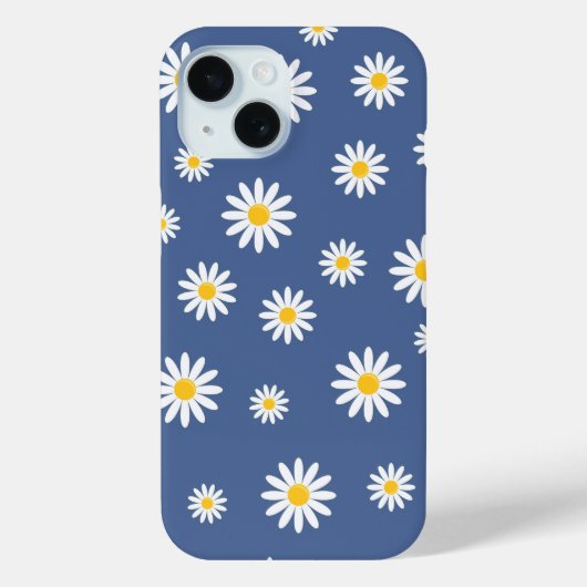 Daisy Meadows Blue Case-Mate iPhone Hülle (Rückseite)